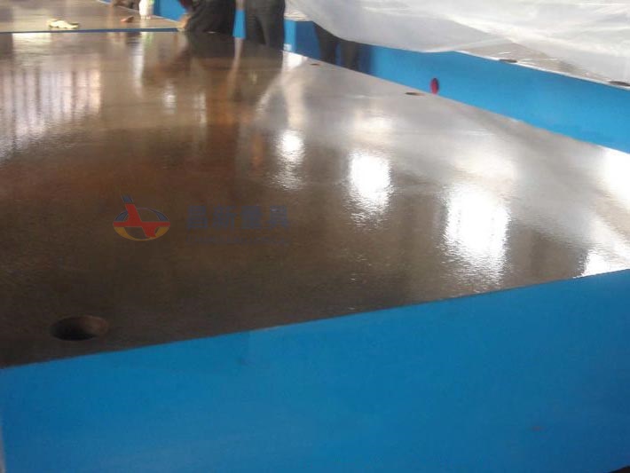 檢驗鑄鐵平臺的材料及處理